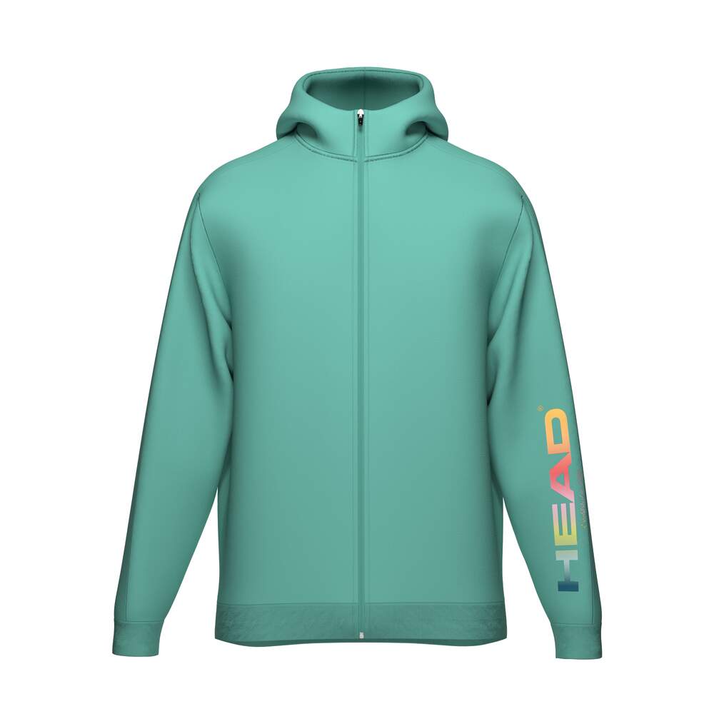 Head Kapuzenpullover Rally Hoodie Full-Zip (Mischgewebe) 2026 türkis Herren