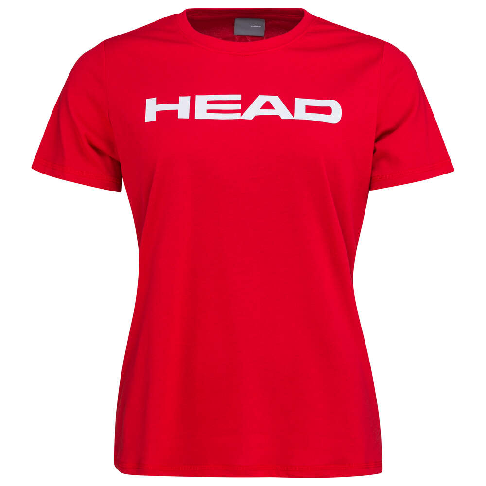 Head Tennis-Shirt Club Basic (Mischgewebe) rot Damen