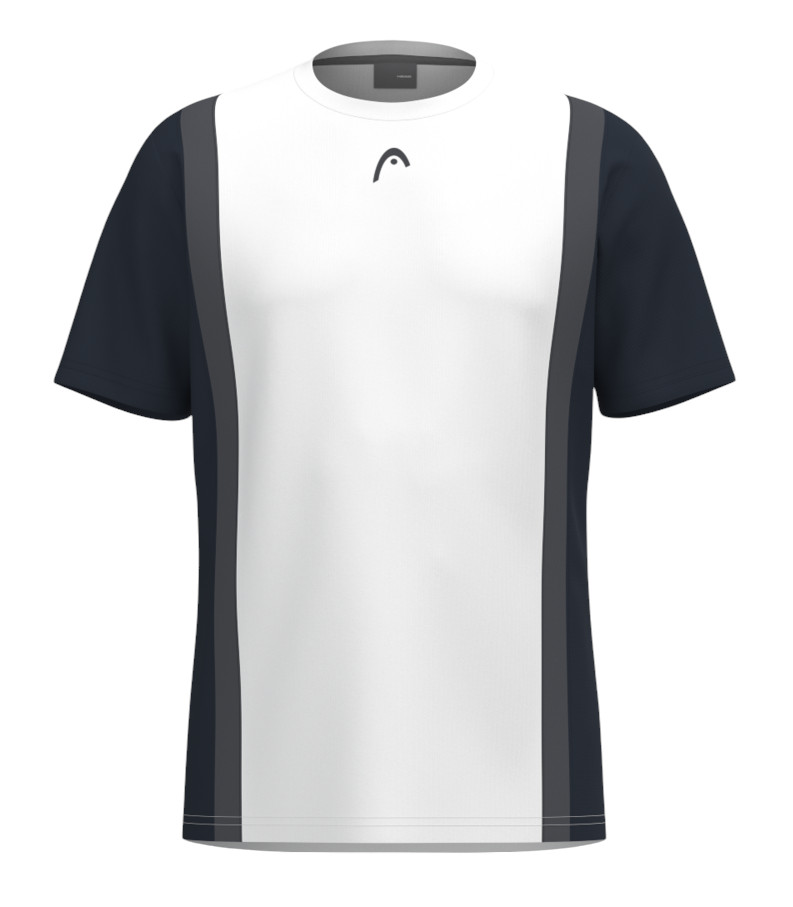 Head Tennis-Tshirt Club 25 Tech (feuchtigkeitsabsorbierend) 2025 weiss/navyblau Herren, Größe: XXL Image