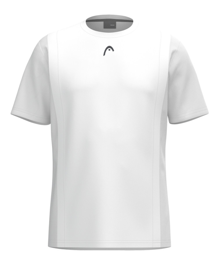 Head Tennis-Tshirt Club 25 Tech (feuchtigkeitsabsorbierend) 2025 weiss Herren, Größe: L Image