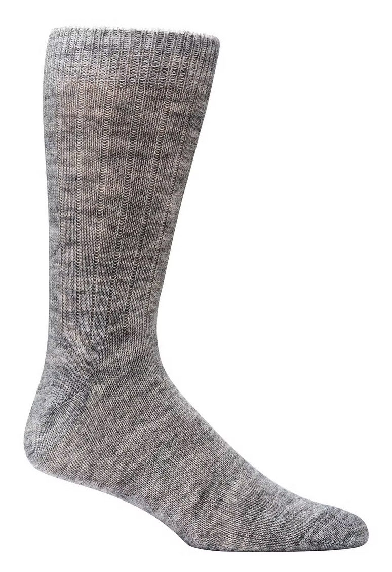 HomeOfSocks Wollsocken mit Alpaka hellgrau - 2 Paar