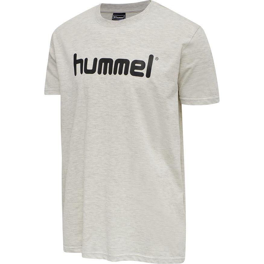 Hummel T-Shirt Bambino Hmlgo M/C In Cotone - Maglietta A Maniche Corte Unisex, Con Galloni E Logo Stampato