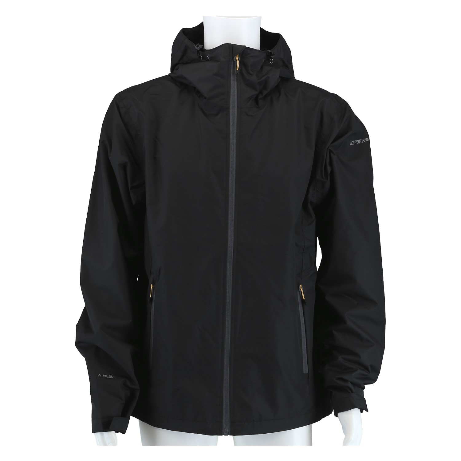 Icepeak Softshelljacke Breckerfeld (wasserabweisend) schwarz Herren