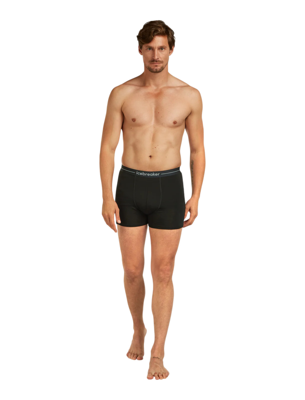 Icebreaker Unterwäsche Boxershort 150 Anatomica (Merinowolle) schwarz Herren - 2 Stück, Größe: L Image
