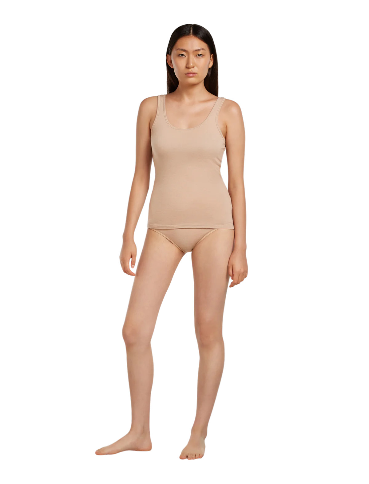 Icebreaker Unterwäsche Tank Top Siren - Merinowolle - beige Damen, Größe: M Image