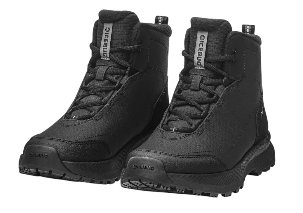 Icebug Winter-Wanderschuhe Nirak 2 NT (warm, Nordic Traction Sohle) schwarz Herren, Größe Euro (US): 42,5 (9,5)