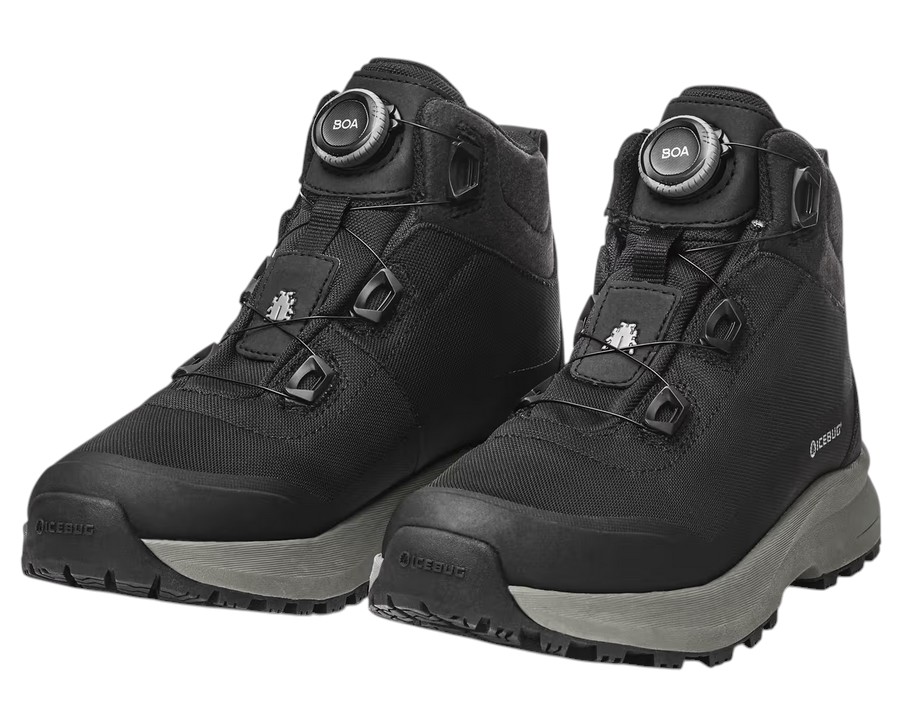 Icebug Wanderschuhe Stavre 2 NT GTX (BOA-Schnürsystem, wasserdicht, weit) schwarz Herren, Größe Euro (US): 43 (10)