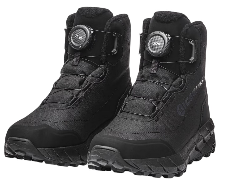 Icebug Winterstiefel Alne NT (BOA-Schnürsystem, wasserdicht) schwarz Herren, Größe Euro (US): 48 (14)