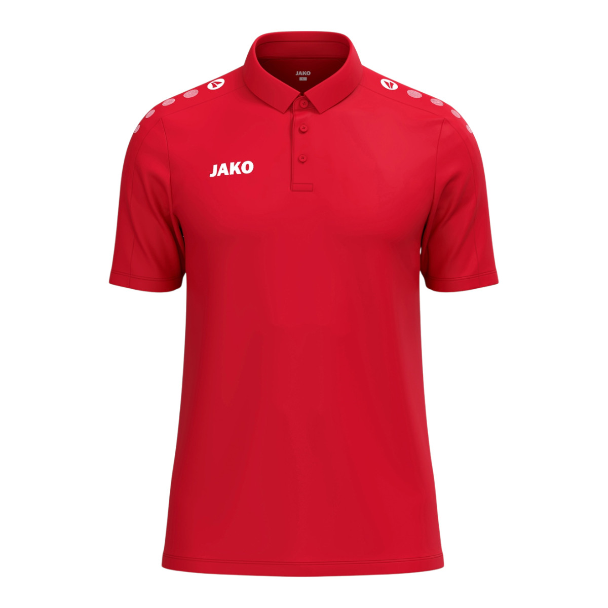 JAKO Sport-Polo One Cotton (Baumwolle-Mischung) rot Herren, Größe: XXL Image