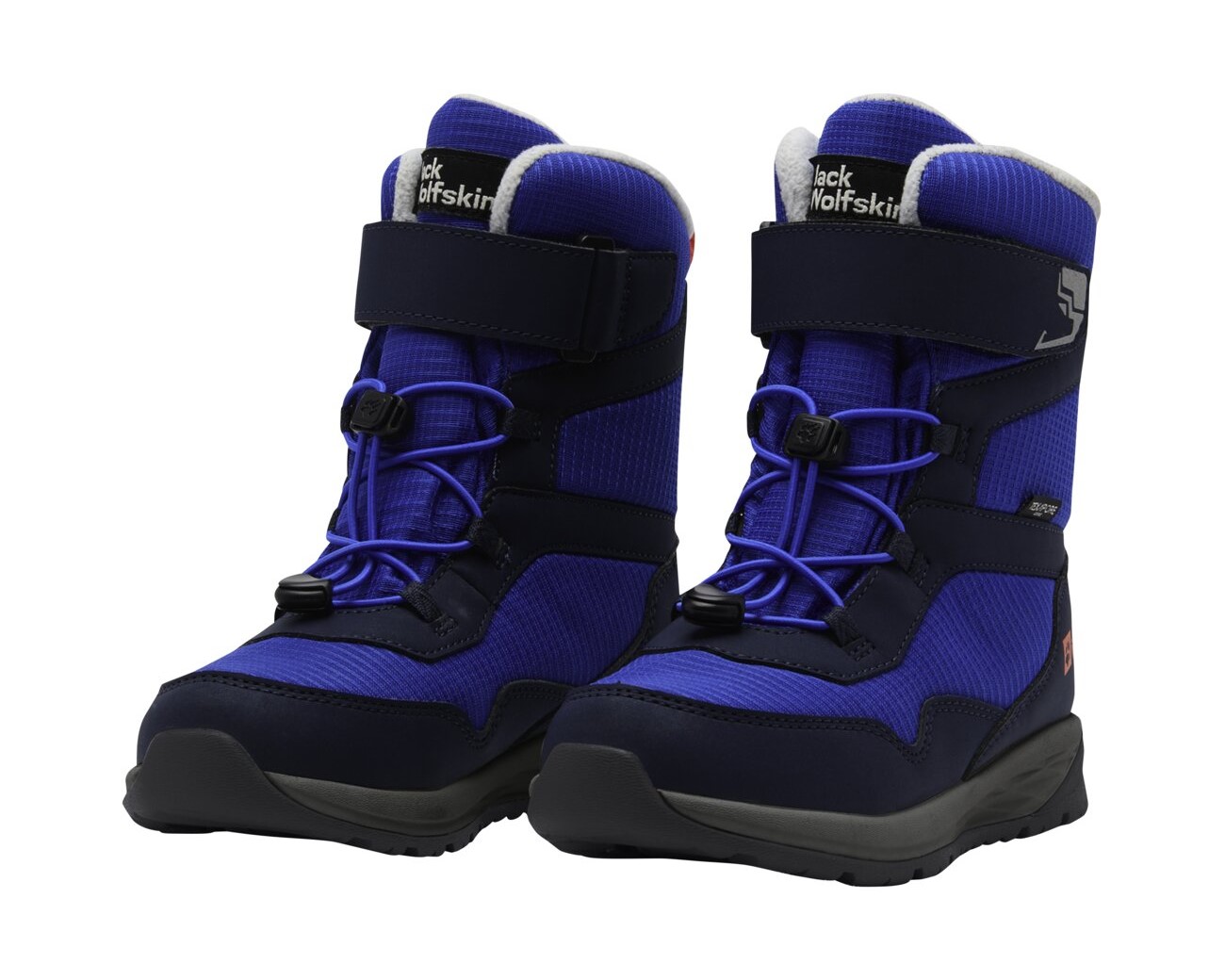 Jack Wolfskin Winterstiefel Polar Bear-B Texapore High VC (wasserdicht, atmungsaktiv) blau/navyblau Jungen, Größe Euro (US): 37 (5)