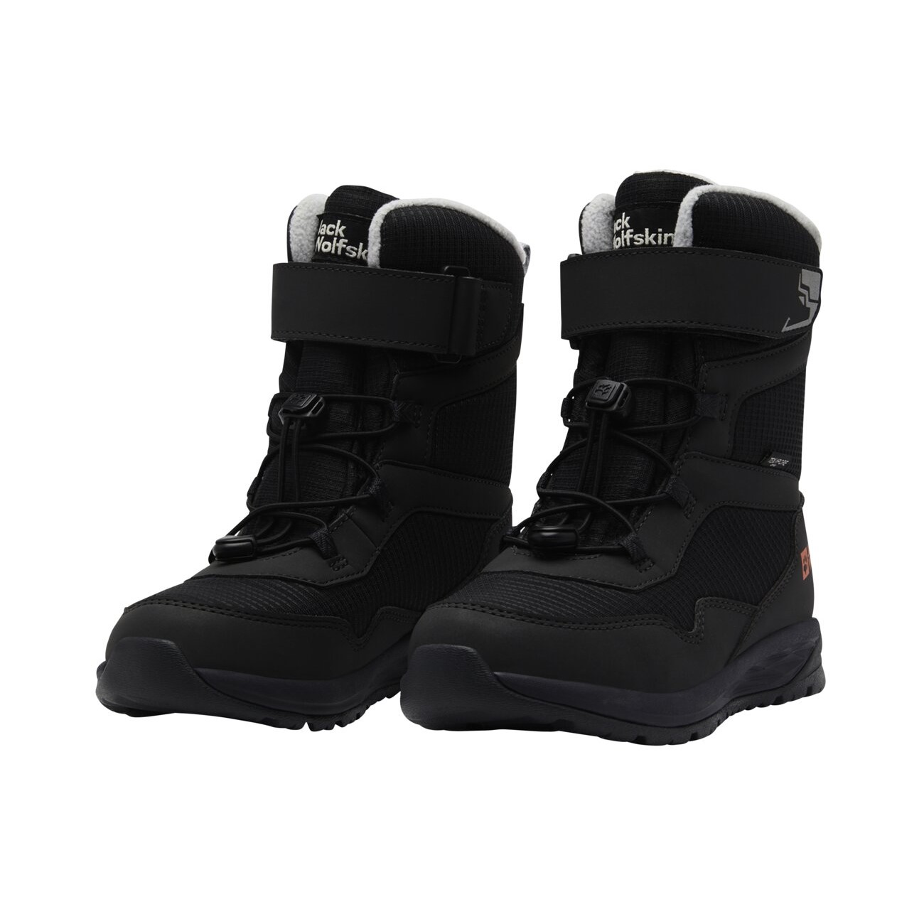 Jack Wolfskin Winterstiefel Polar Bear-B Texapore High VC (wasserdicht, atmungsaktiv) schwarz Kleinkinder Jungen, Größe Euro (US): 31 (13)