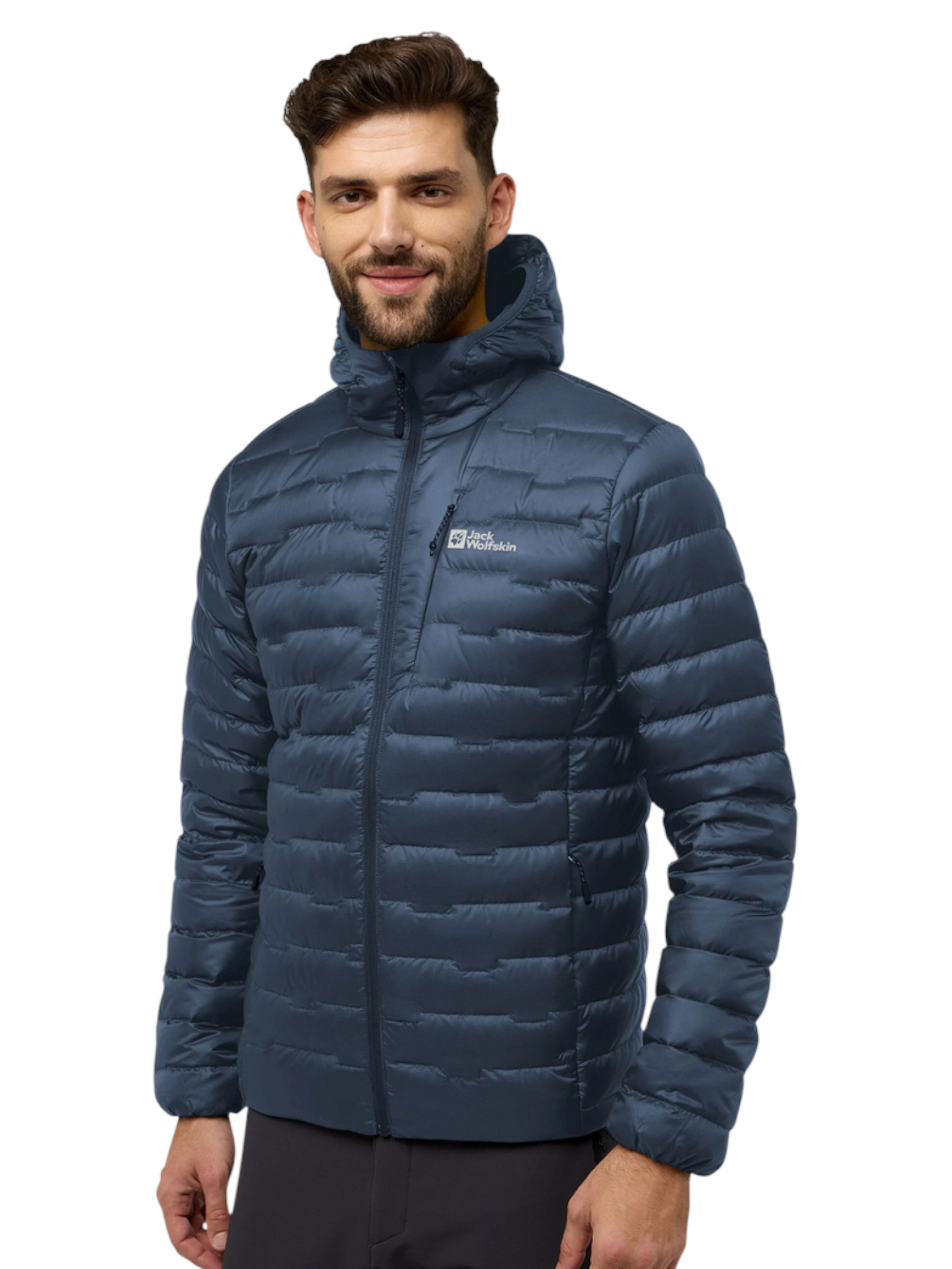 Jack Wolfskin Winter-Daunenjacke Passamani 2025 (sehr warm,wasserdicht, winddicht) nachtblau Herren, Größe: XXL Image