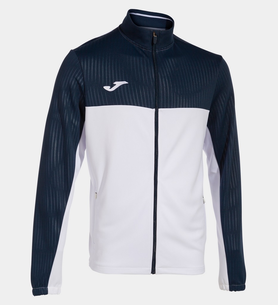Joma Tennisjacke Montreal weiss/marineblau Herren, Größe: L