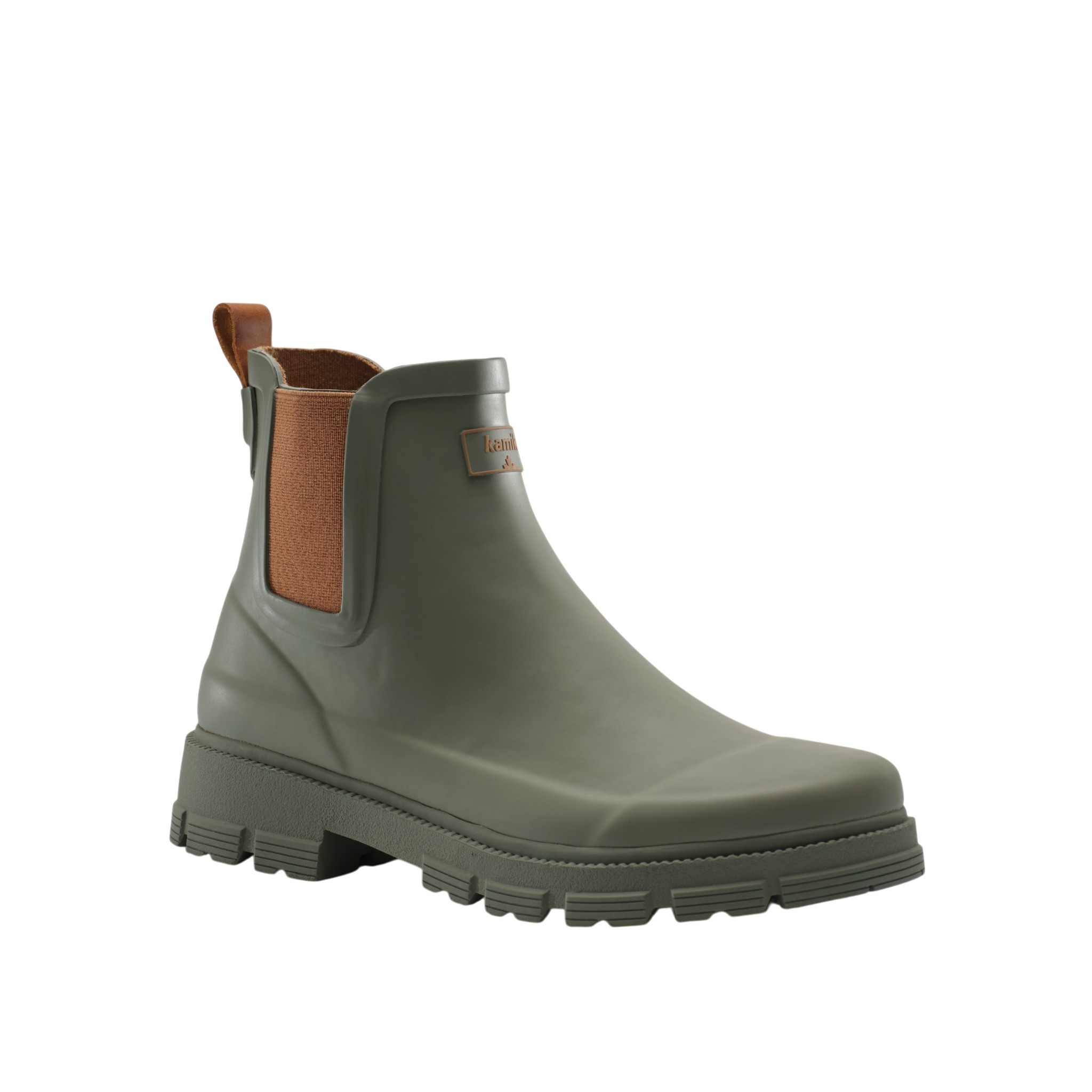 Kamik Gummistiefelette Hailee (Chelsea-Boot-Look, wasserdicht) khakigrün Damen