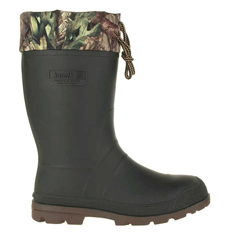 Kamik Gummistiefel Icebreaker mit Innenfutter camouflagegrün Herren, Größe Euro (US): 45 (12) Image