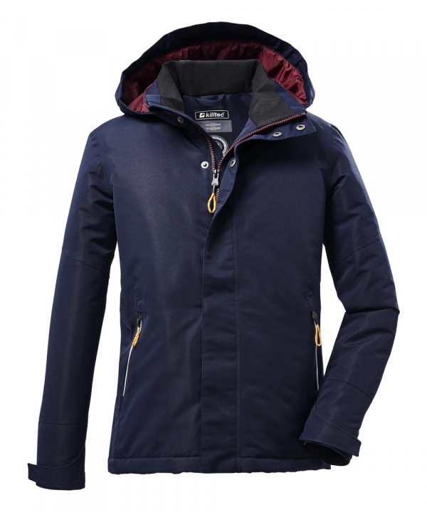 Killtec Winterjacke Kow 28 (wind- und wasserdicht, atrmungsaktiv, PFC-frei) marineblau Kinder