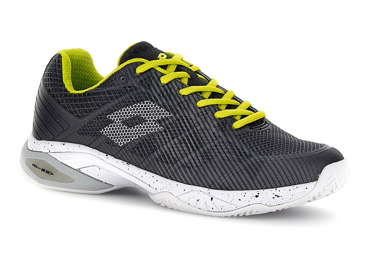 Lotto Mirage 300 III Clay - Stylische Tennisschuhe Für Den Sandplatz In Weiß-Schwarz