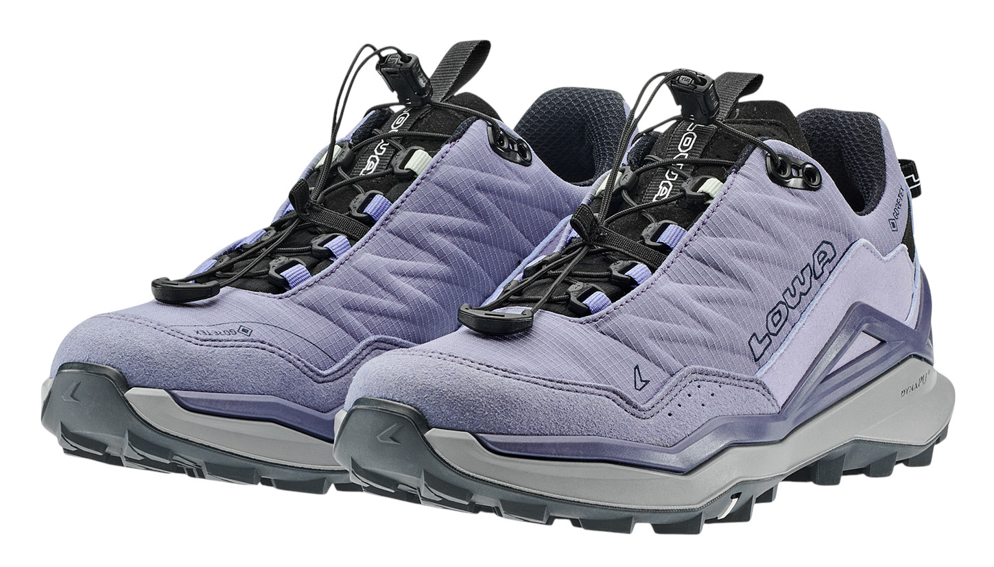 Lowa Wanderschuhe Maddox Pro GTX Low Sl (Textil/Synthetik, wasserdicht) flieder/hellflieder Damen, Größe Euro (US): 39,5 (8) Image