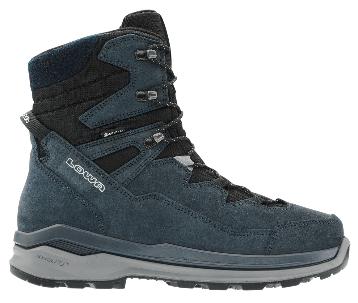Lowa Winterstiefel Ottawa Evo GTX (Veloursleder/Textil, wasserdicht, warm) navyblau/grau Herren, Größe Euro (US): 41,5 (8,5)