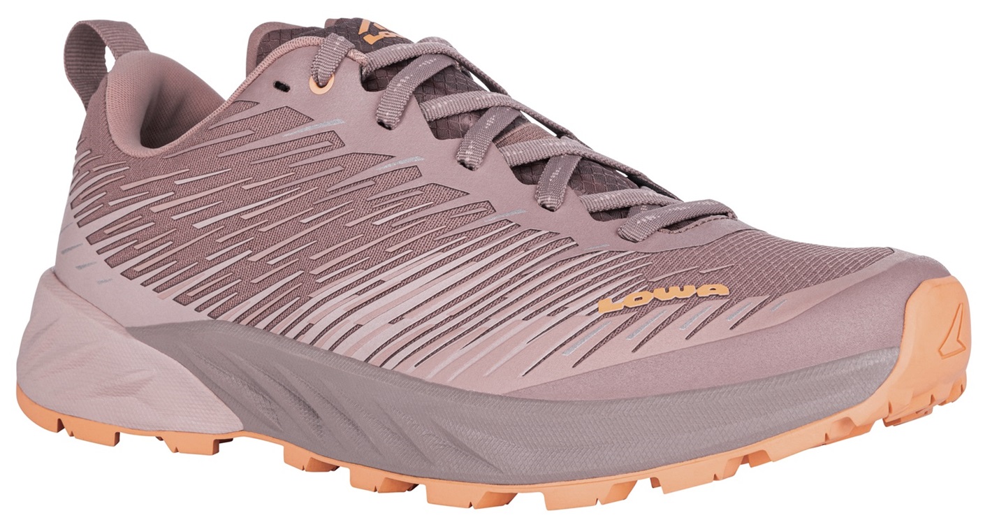 Lowa Trail-Laufschuhe Amplux (Synthetik, Leichtigkeit) rosa Damen
