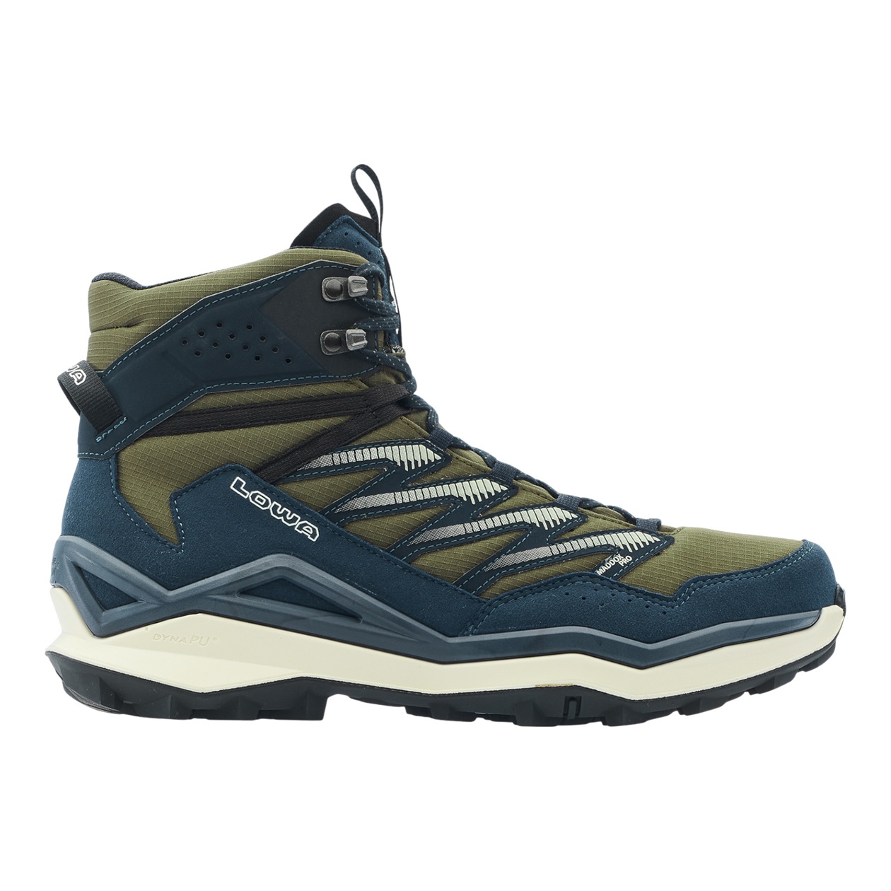 Lowa Wanderschuhe Maddox Pro LT GTX Mid (Fast-Hiking, Textil/Synthetik, wasserdicht) navyblau/olivegrün Herren, Größe Euro (US): 40 (7,5) Image