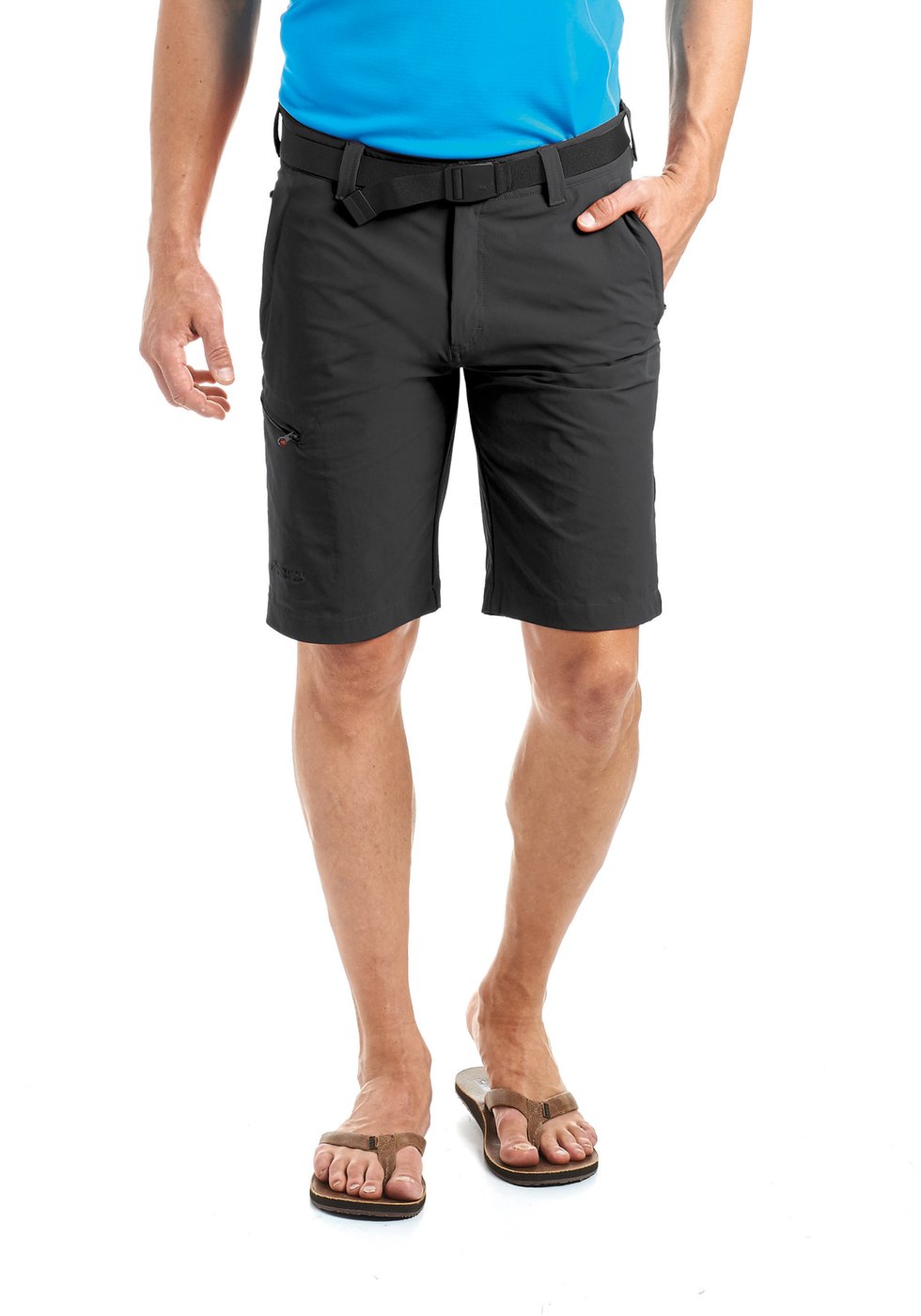 Maier Sports Herren Wander-Bermuda Huang - Wasserabweisend & Elastisch, PFC-frei