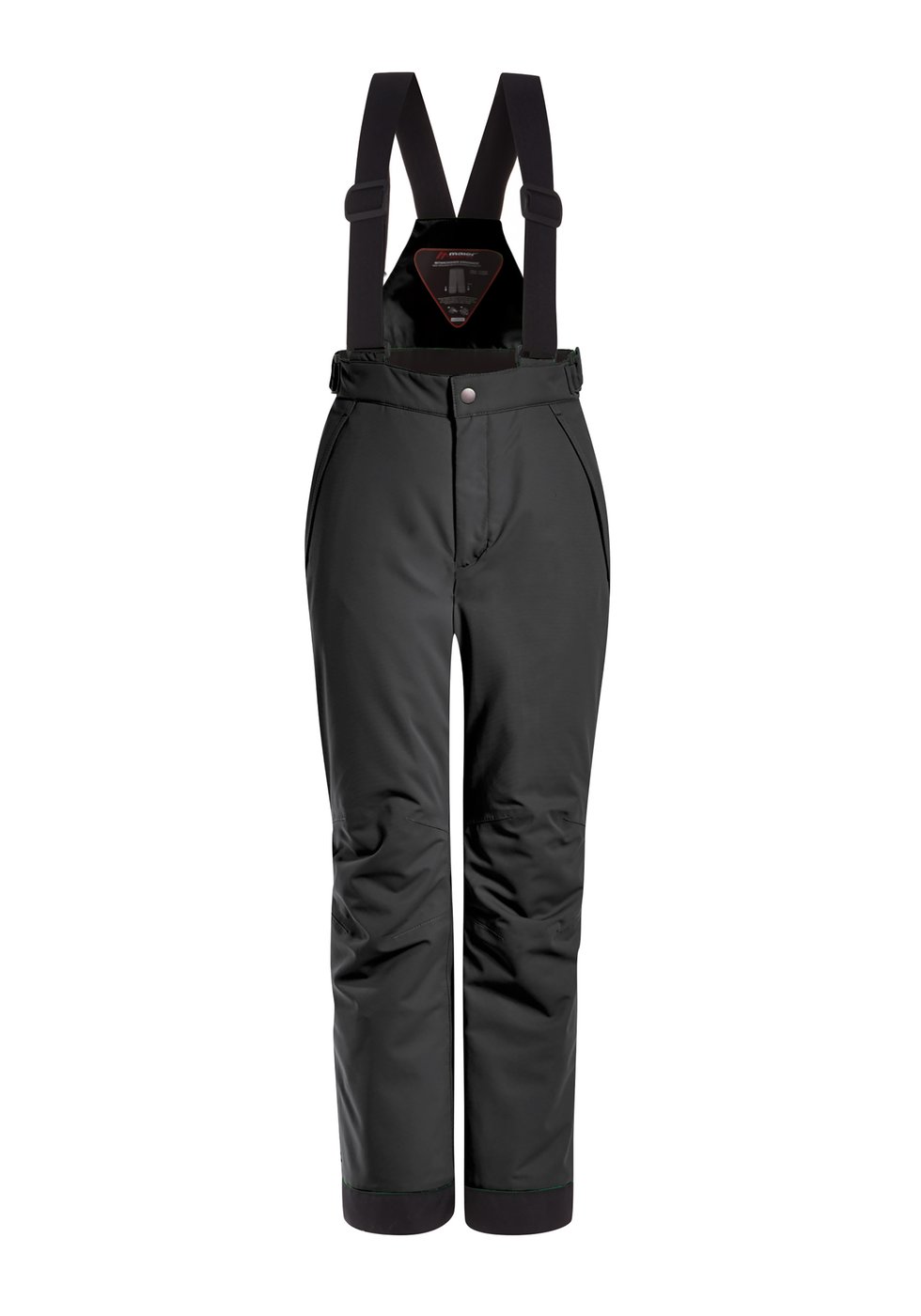 Maier Sports Winter-Skihose Maxi Big (für Kräftigere) schwarz Kinder