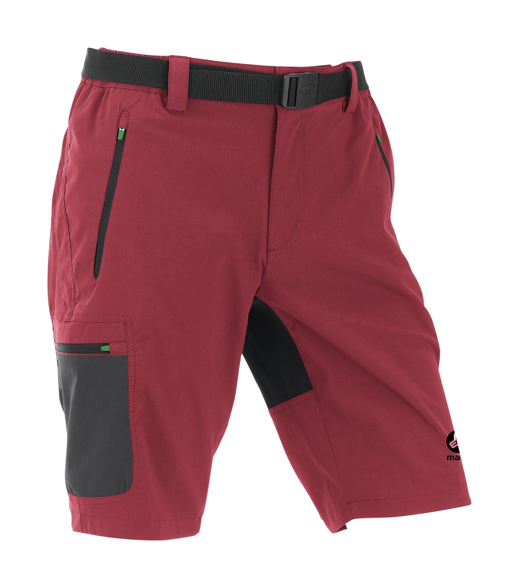 Maul Wander-Trekkinghose Doldenhorn II kurz rot Herren, Größe: 56