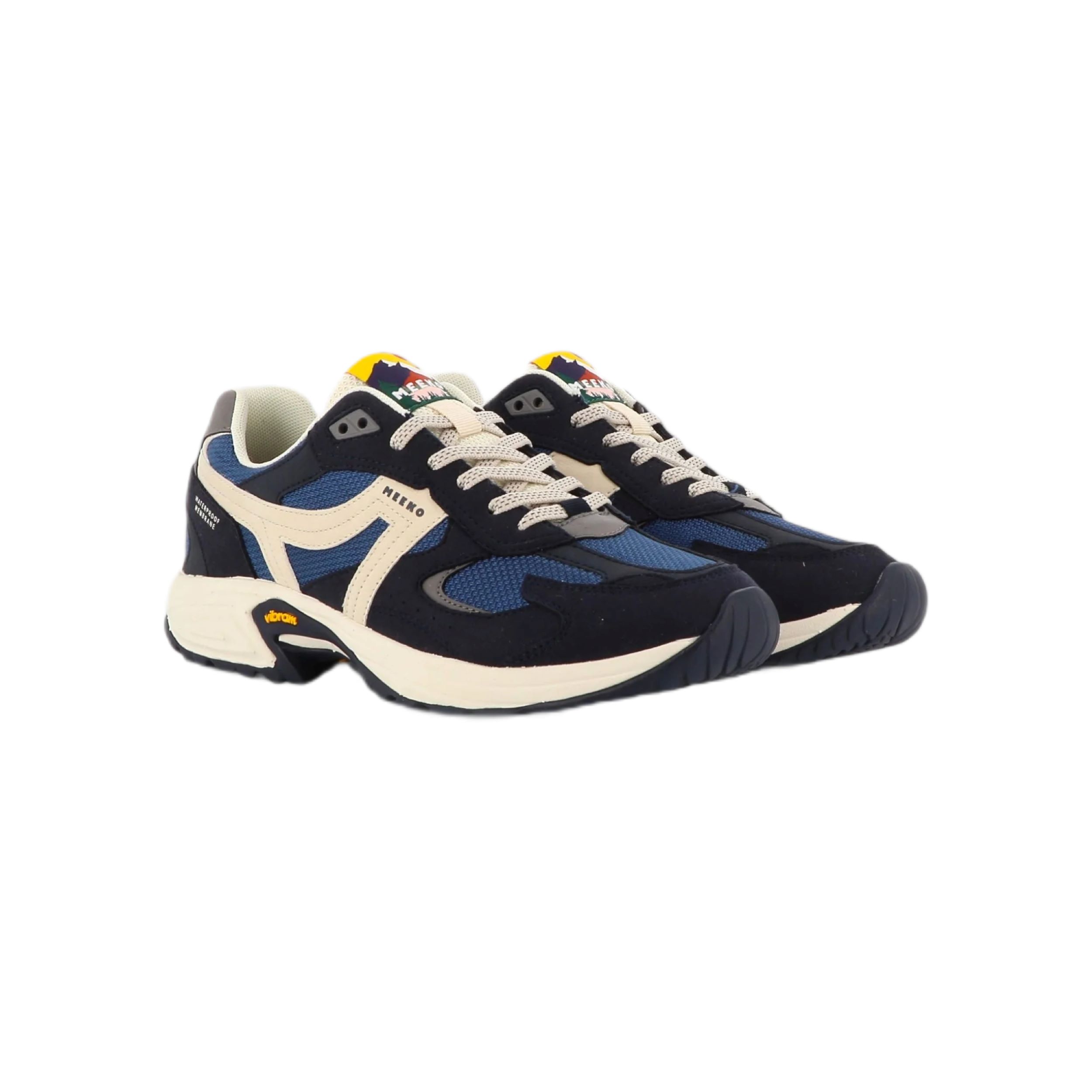Meeko Sneaker Capra (wasserdicht) dunkelblau/schwarz/cream Herren, Größe: 41 Image