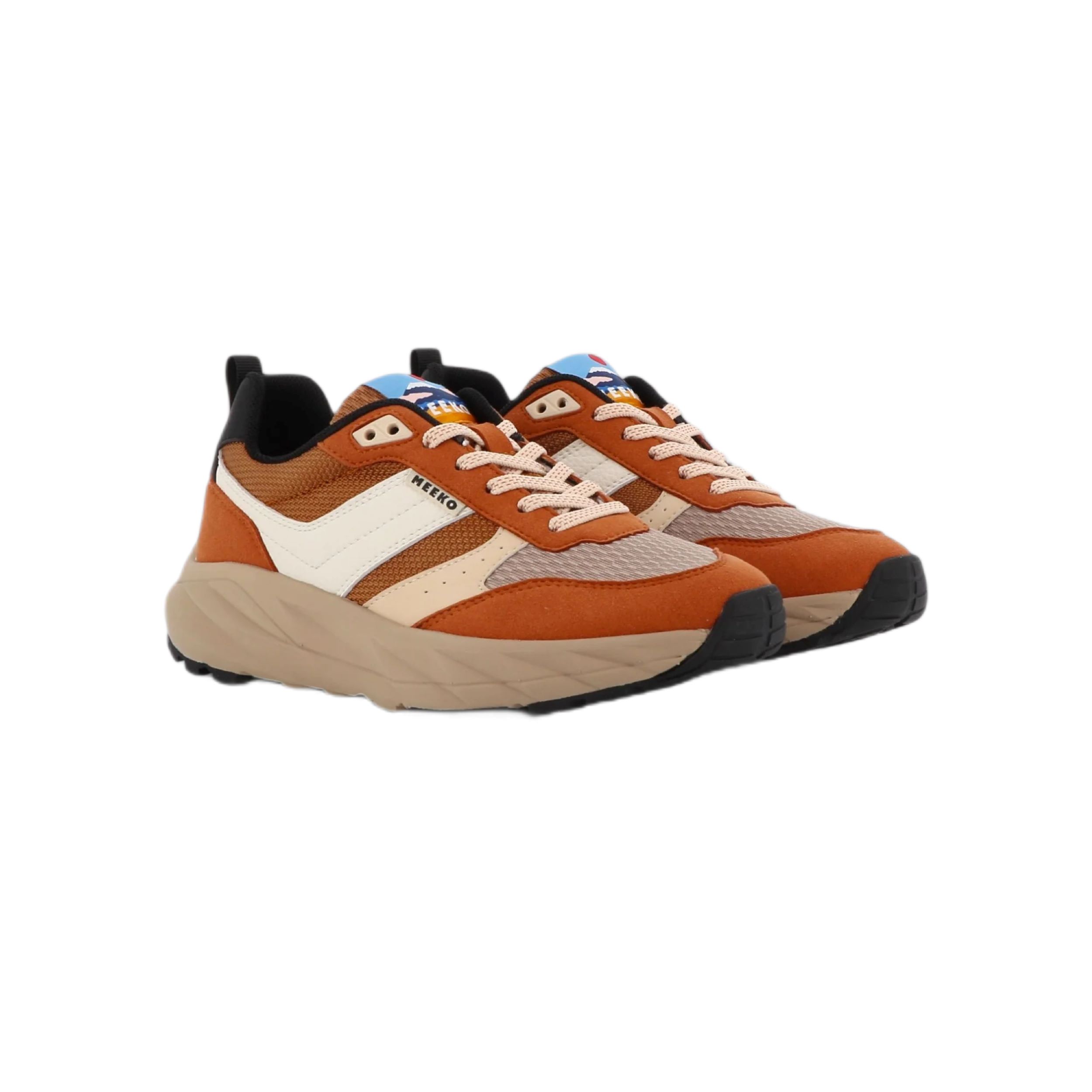 Meeko Sneaker Pongo Camel - braun, Größe: 45 Image