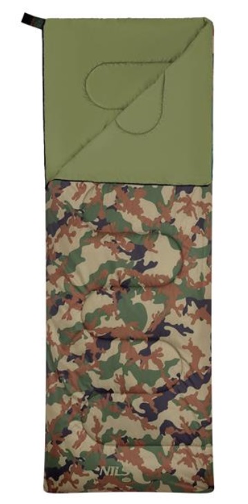 Nils Camp Schlafsack NC2002 (2-Jahreszeiten-Schlafsack) camogrün 190x75xm