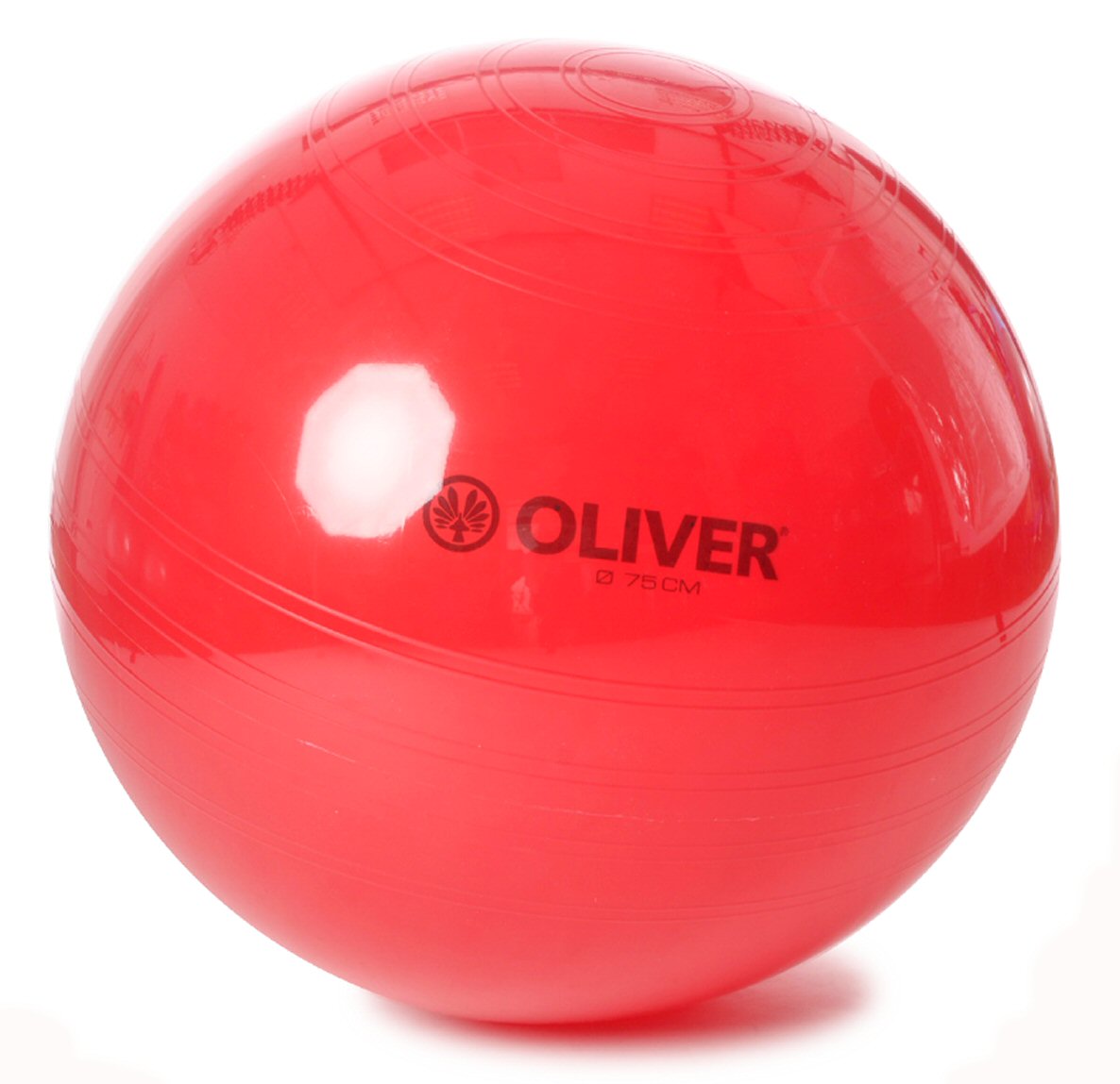 Oliver Fitness Gymnastikball rot 75cm