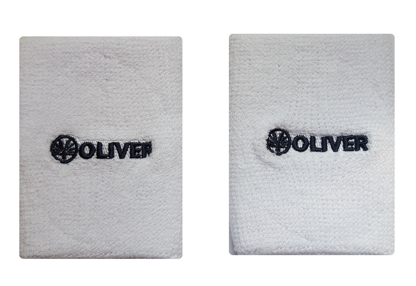 Oliver Schweissband Jumbo weiss 2er