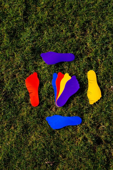 Powershot Markierungslinien 4er Paar-Set (Füsse)