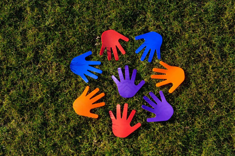 Powershot Markierungslinien 4er Paar-Set (Hände)