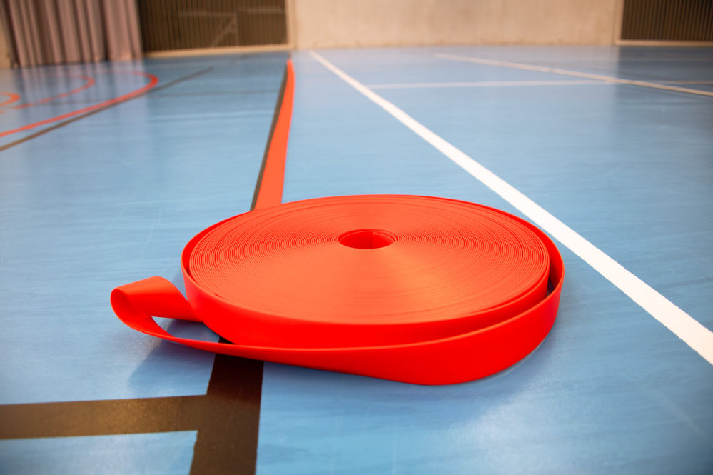 Powershot Markierungslinien (rutschfest) 1x Rolle 10m rot