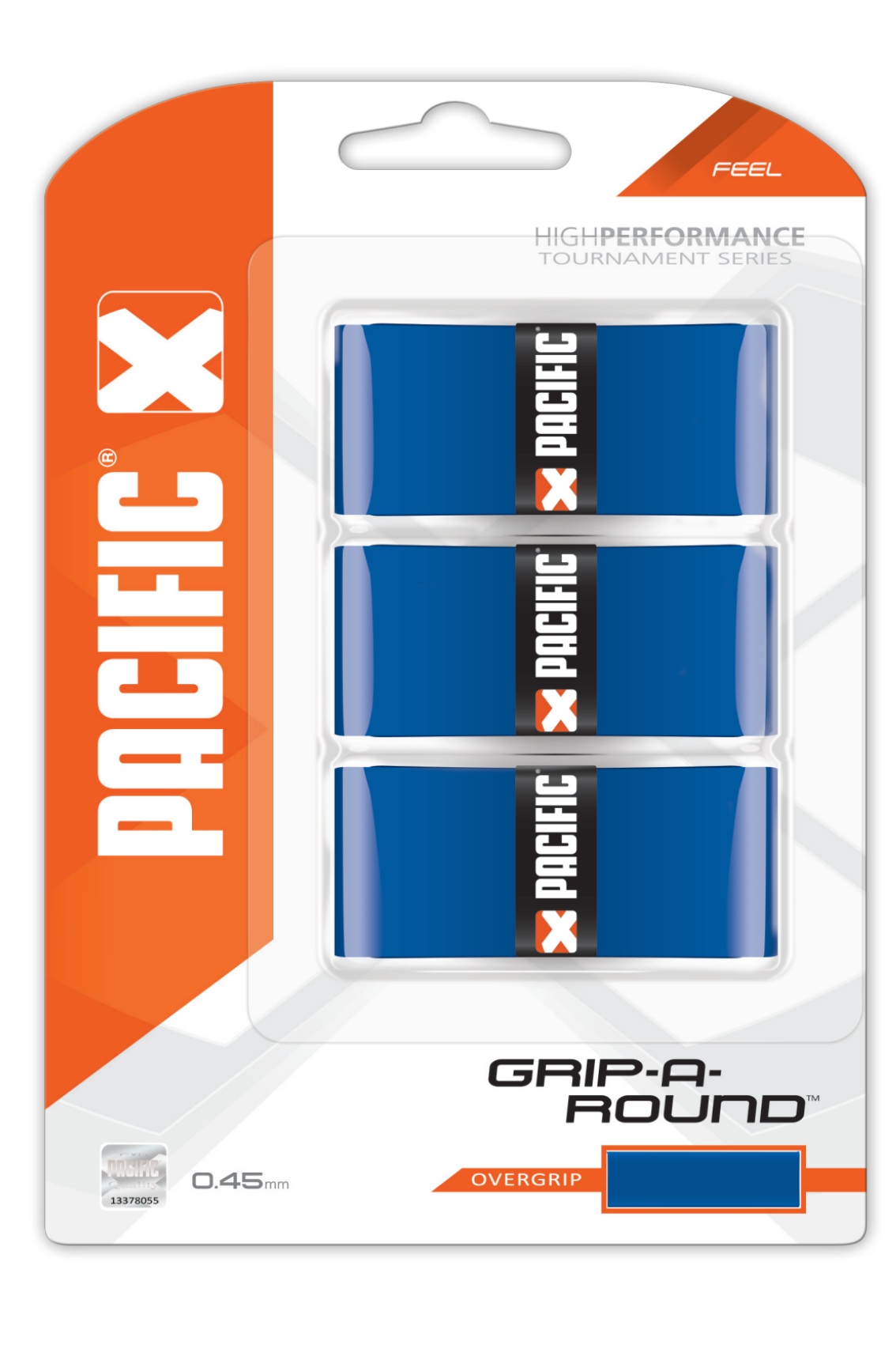Pacific Overgrip Grip Around 0.45mm blau 3er
