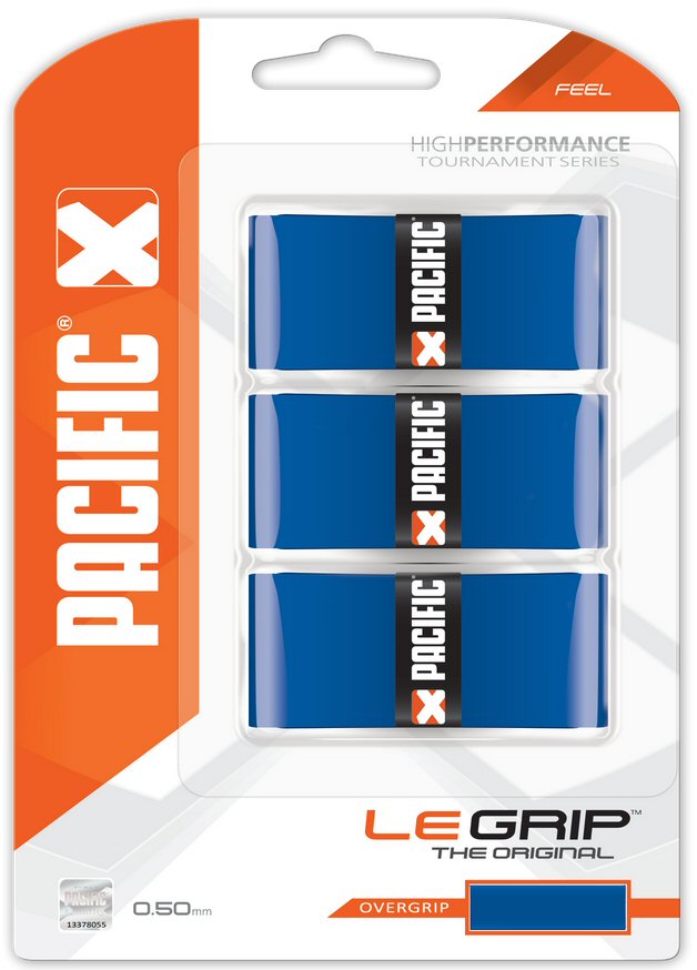 Pacific Overgrip Le Grip 0.55mm blau 3er Image
