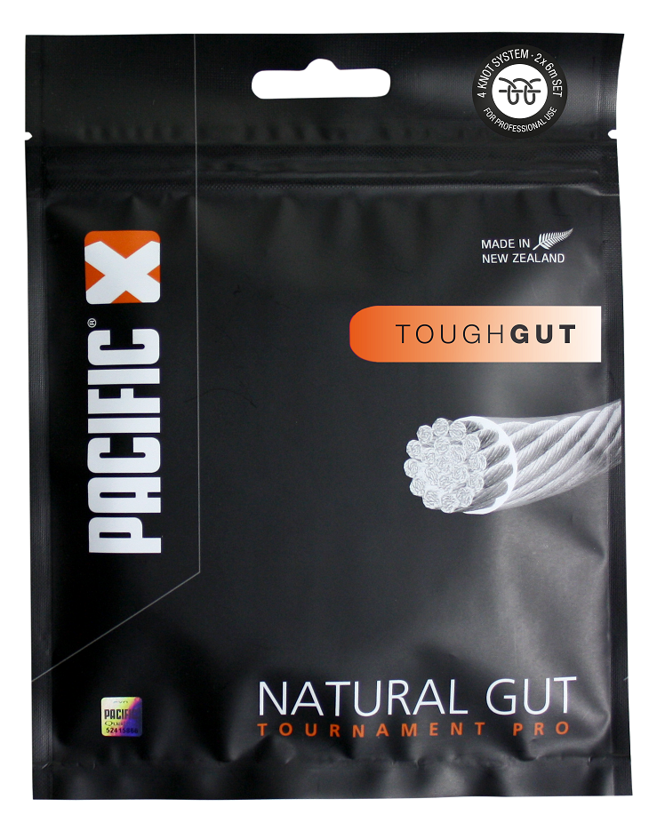 Pacific Tennis-Darmsaite Tournament Pro Tough Gut natur 12m Set