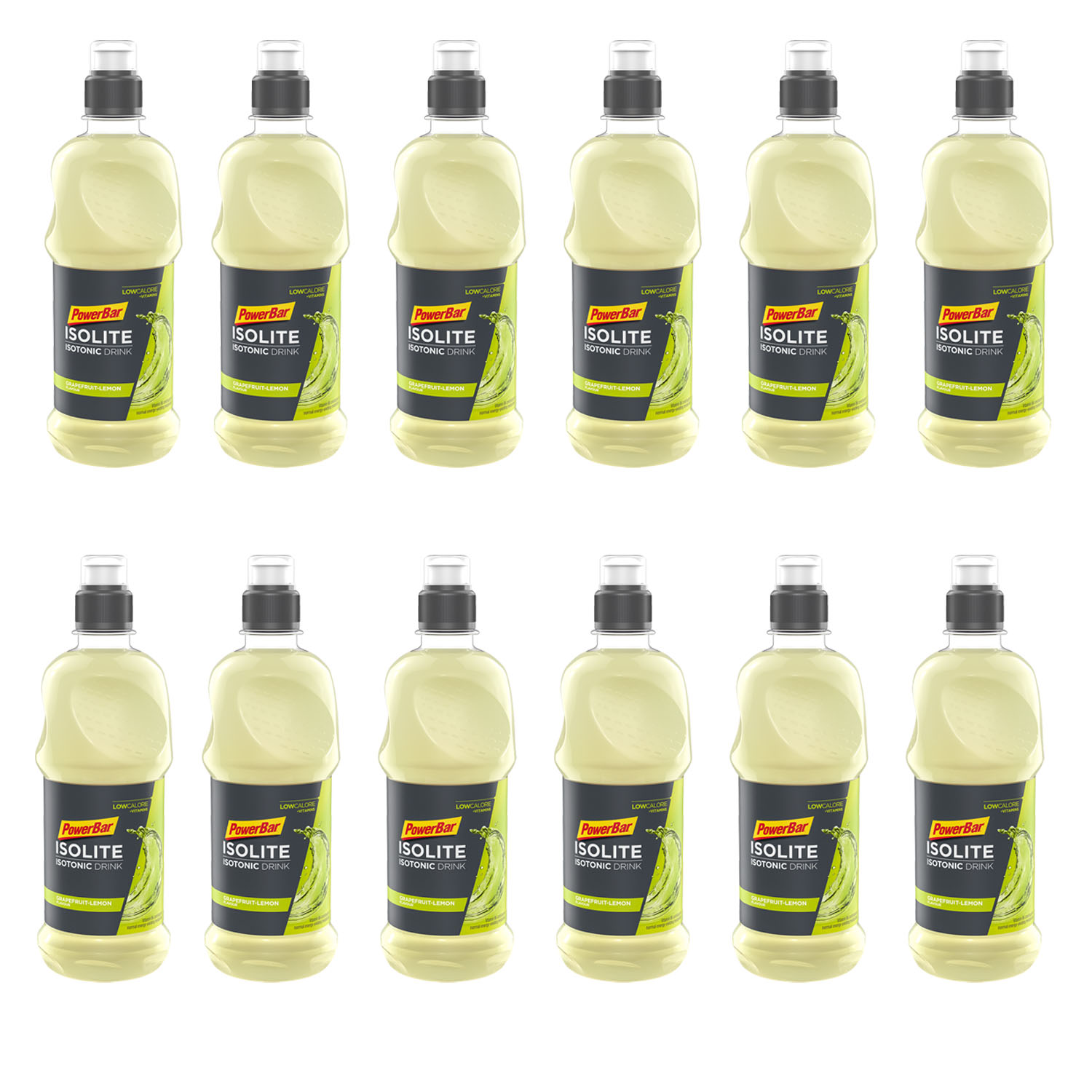 PowerBar Isolite - isotonisches Sportgetränk - Grapefruit Lemon 12x500ml Karton