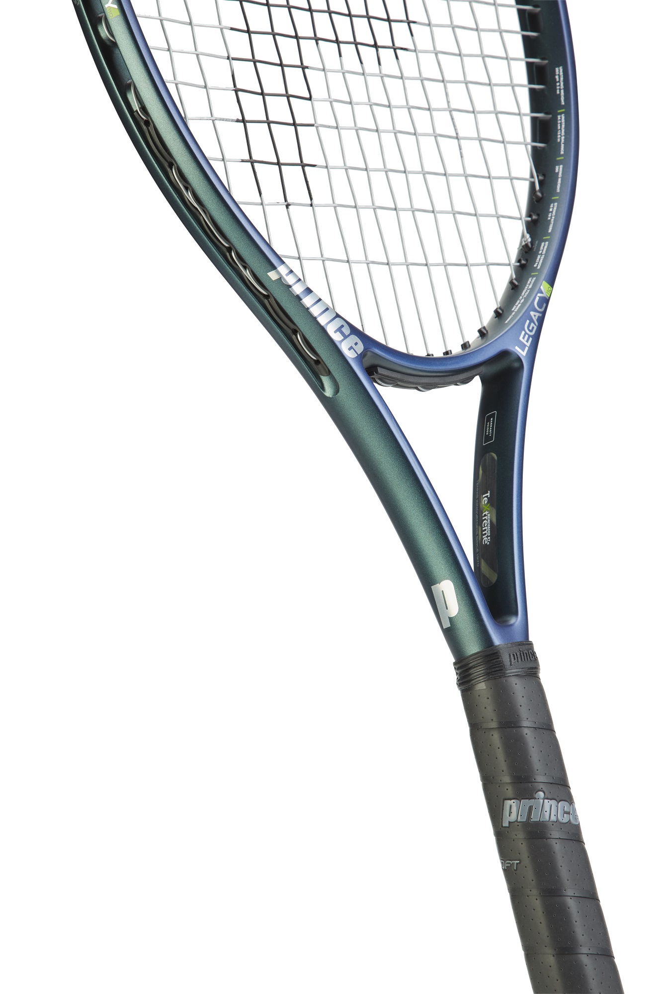 AKTION: PRINCE TXT Warrior 107T gelb Spin Komfort Tennisschläger mit Power 