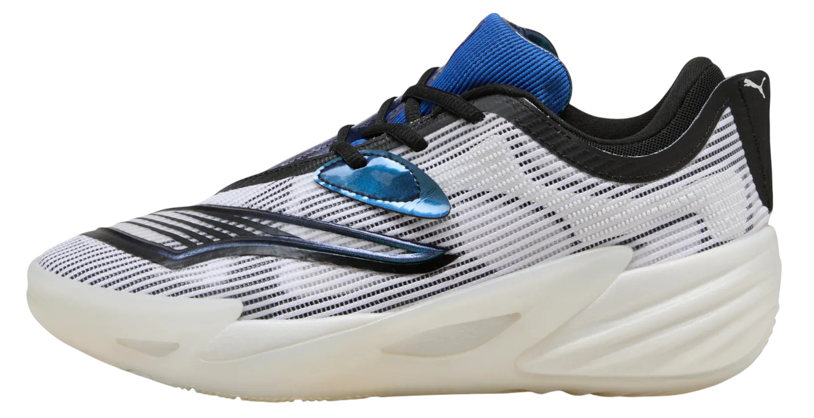 Puma Hallen-Indoorschuhe All-Pro Nitro 2 Shammgod (Basketball) weiss/schwarz Herren, Größe Euro (US): 44 (10,5)