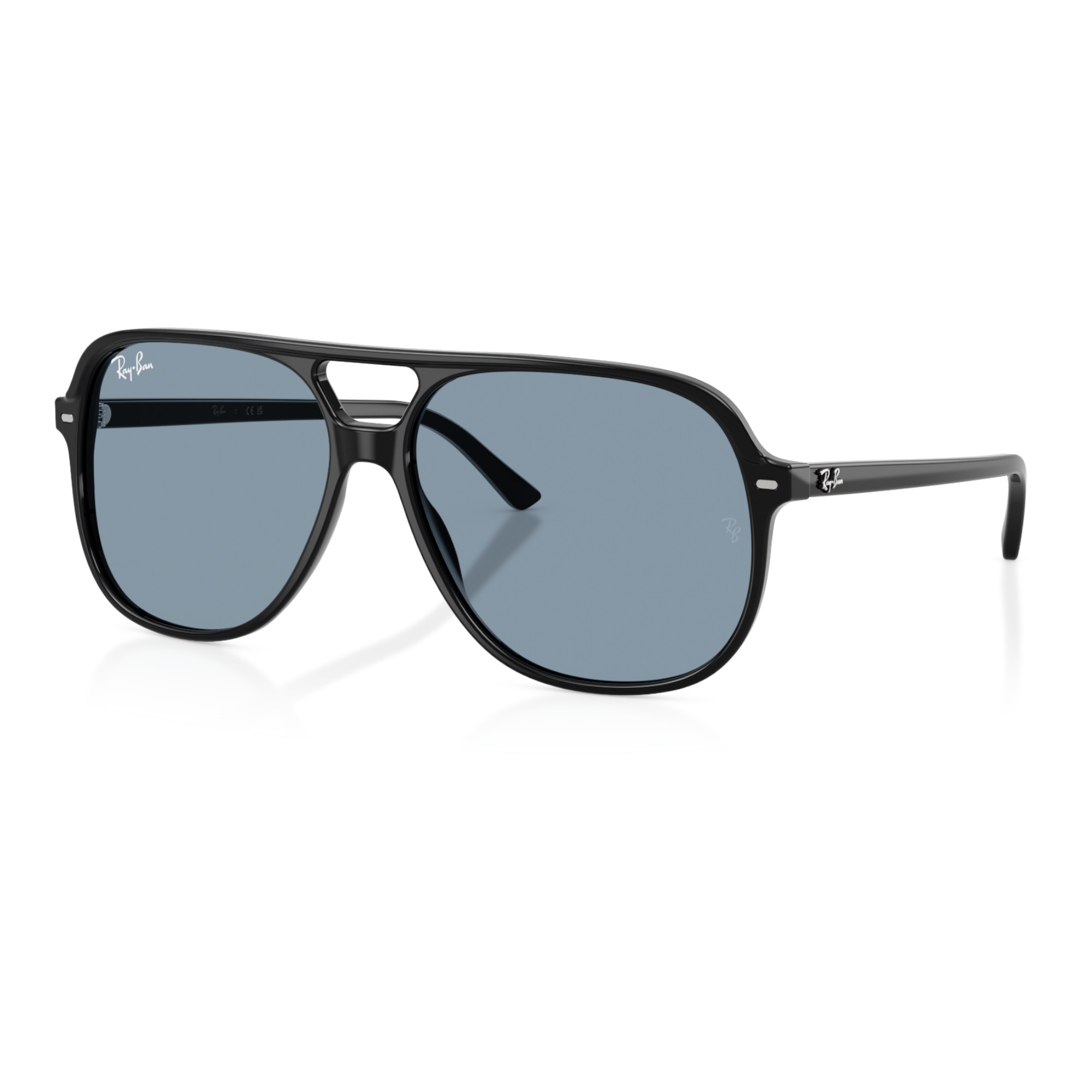 Ray-Ban Sonnenbrille Bill 901/56 (Glasfarbe: blau) schwarz - 1 Brille