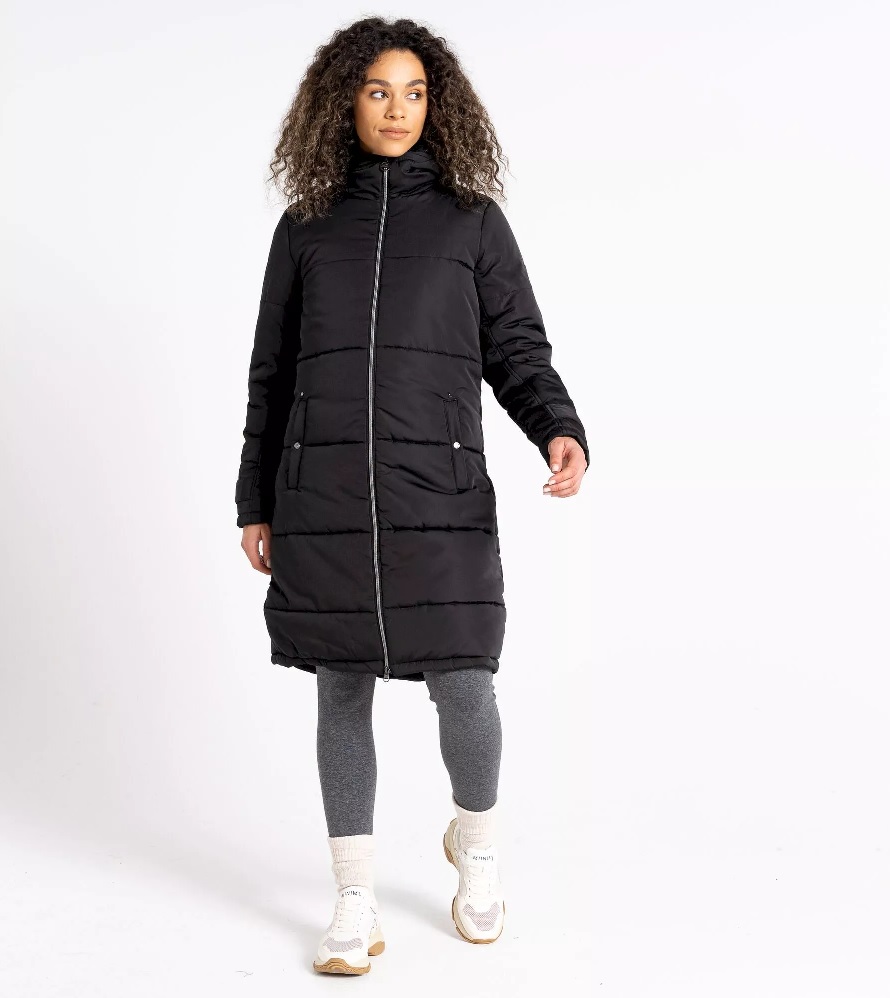 Dare2B Winter-Steppjacke Reputable II (wattierte Jacke, wasserdicht) schwarz Damen