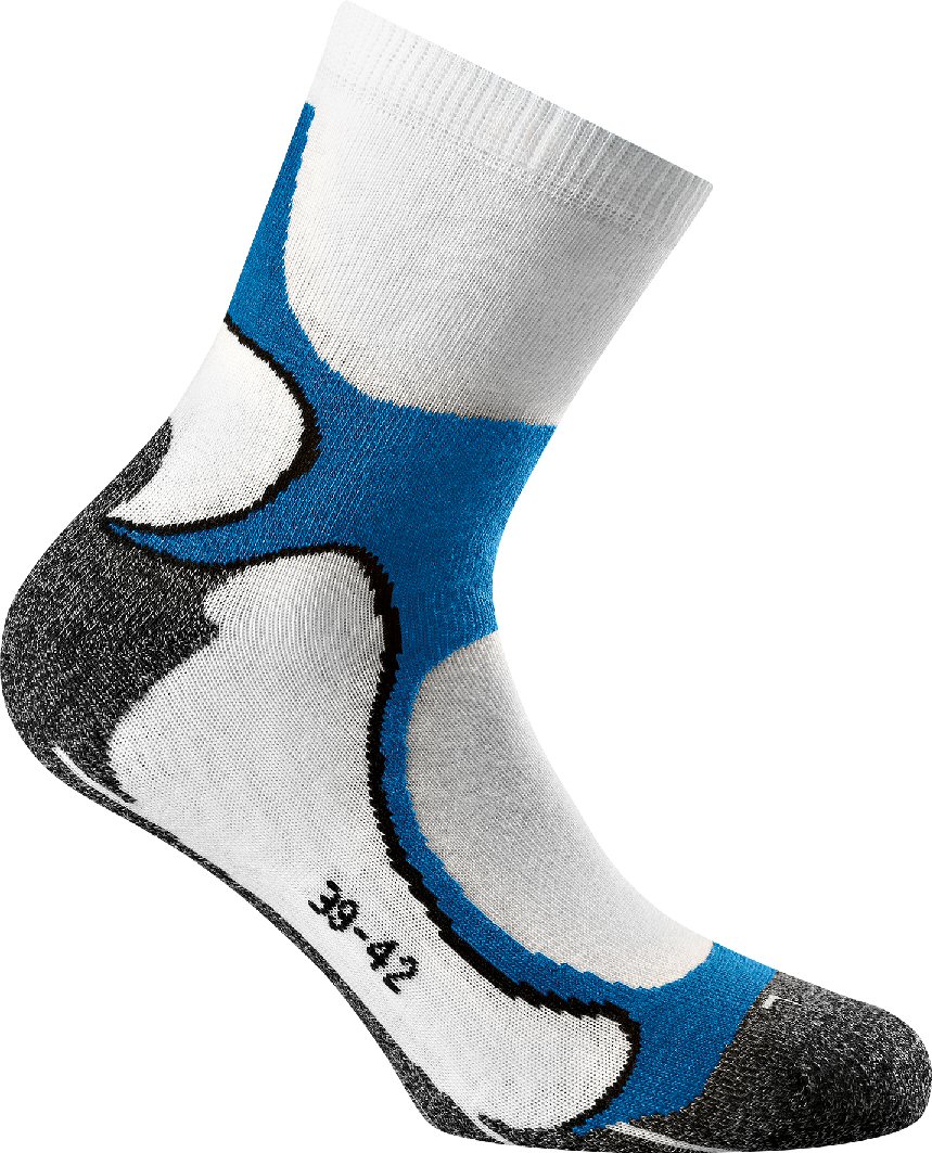 Rohner Next Nordic Walkingsocken weiss/blau - 2 Paar
