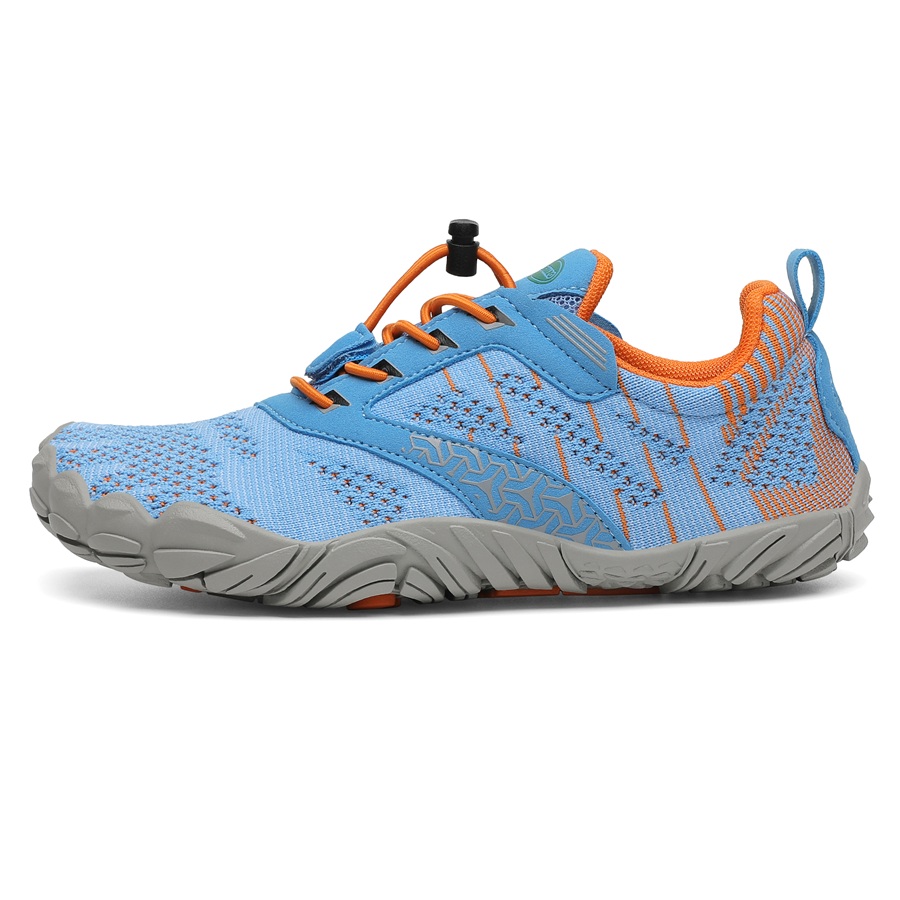 Saguaro Barfussschuhe Free I (flexible Sohle) blau Kinder, Größe Euro (US): 25 (8,5) Image