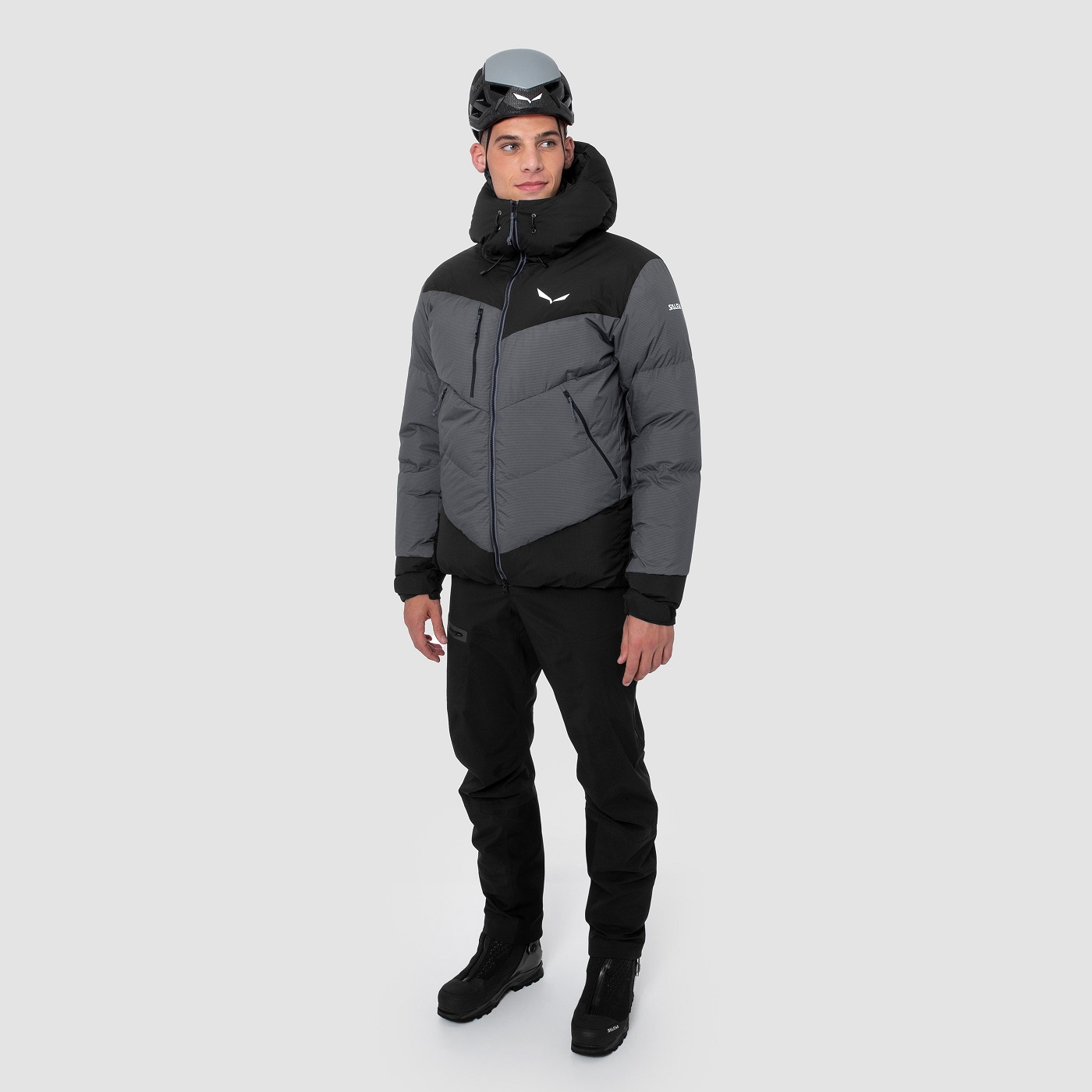 Salewa Daunenjacke Ortles Heavy 2 Powertex Extreme (wasser- und winddicht) schwarz Herren, Größe: 52/XL Image