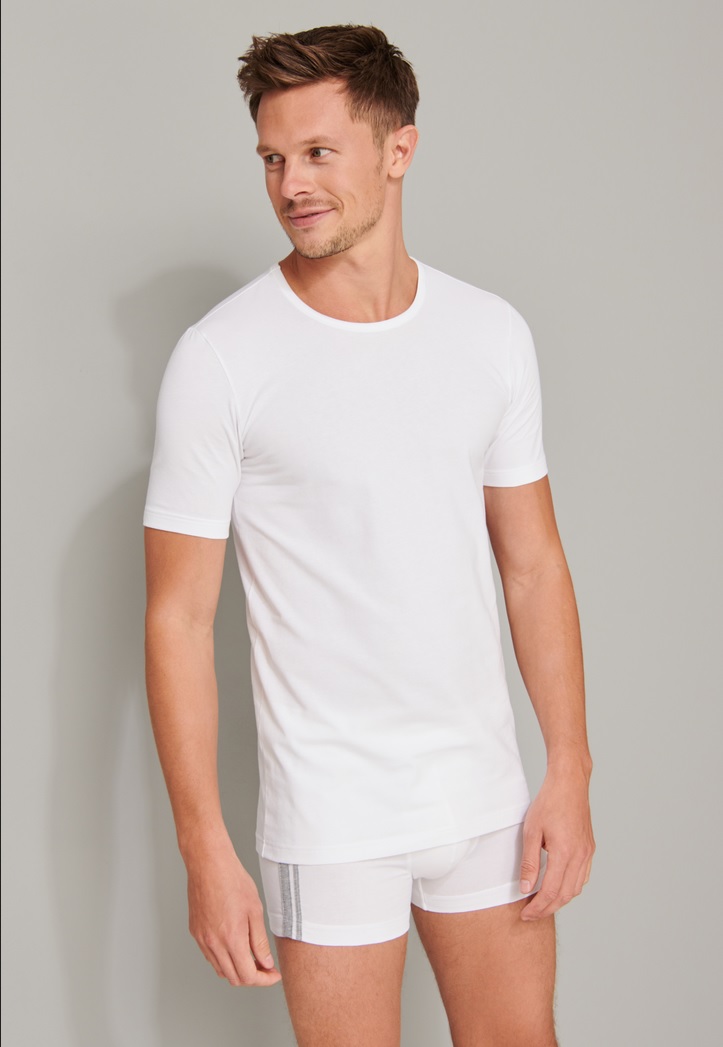 T-shirt Homme Stuff Box - Motif 'Crush Your Look', Blanc, Coupe Athlétique