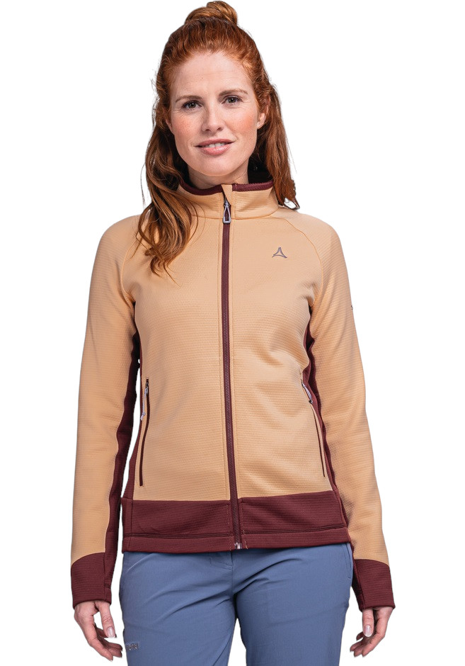 Schöffel Fleecejacke Steinach (hoher Feuchtigkeitstransport) orange Damen