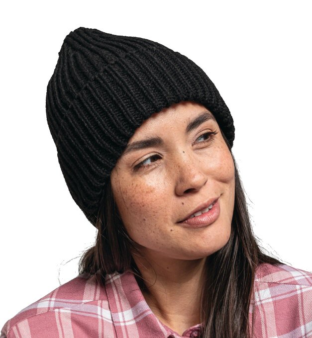 Schöffel Strickmütze Medford Knitted Hat (Rippenstruktur) schwarz - 1 Stück